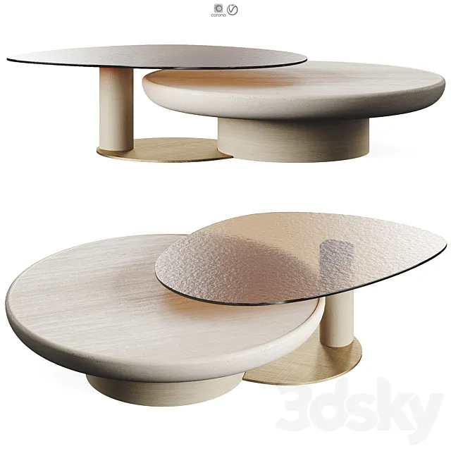 Oasis V3 Outdoor Table by Luxlucia Casa 3ds Max