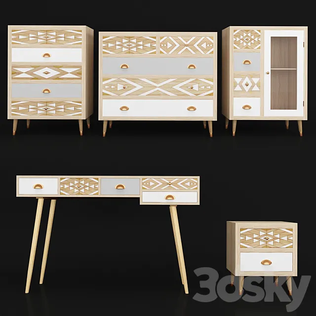 Oasis_set 3ds Max