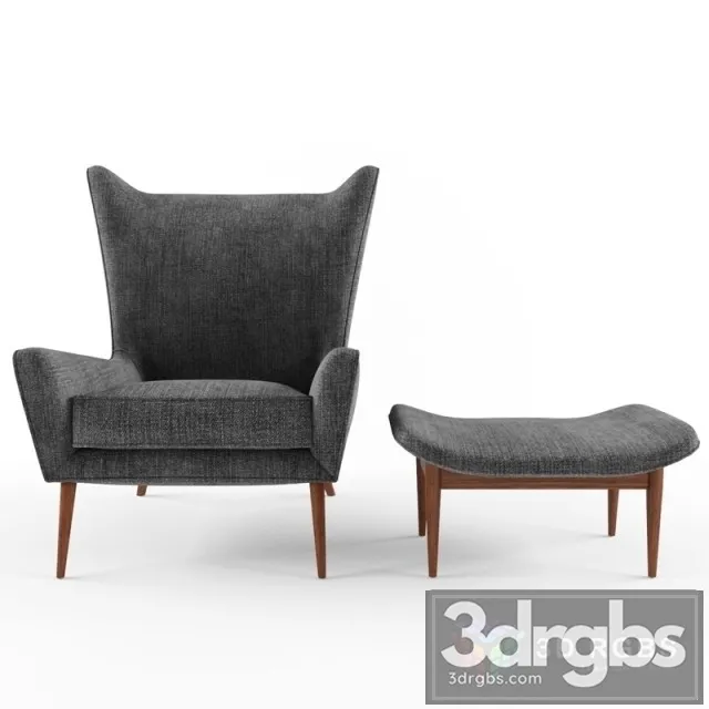 Oaul Mc Cobb Wing Chair 3dsmax Download
