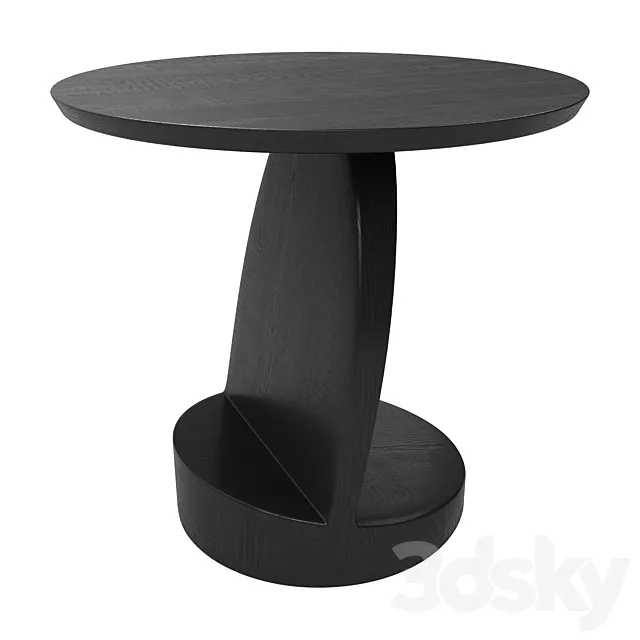 Oblic side table by Ethnicraft 3ds Max