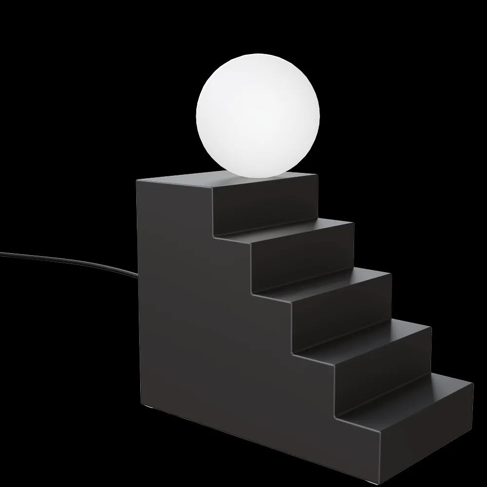 Oblure – Table lamp Stair Black 3ds Max