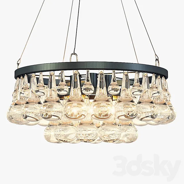 Ochre Arctic Pear round 45cm 3ds Max