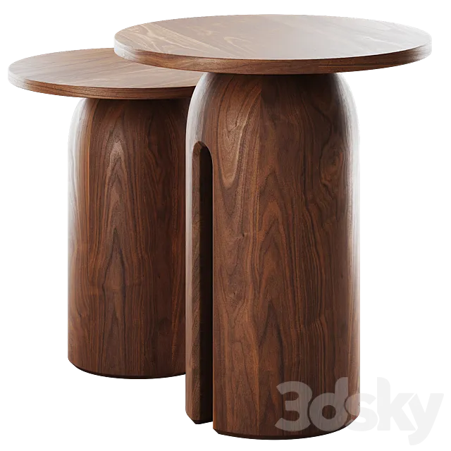 Oco tables by Luteca 3ds Max