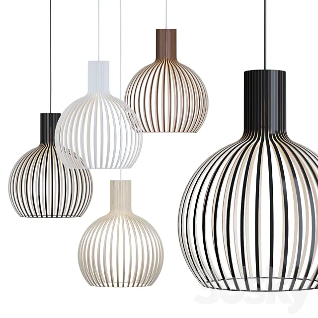 Octo Small 4241 Pendant 3ds Max