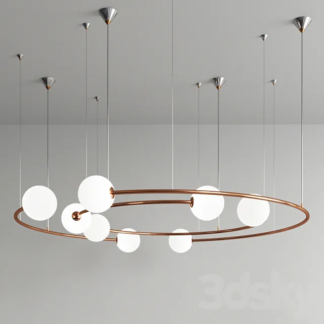 Oddments Dual Pendant 3ds Max