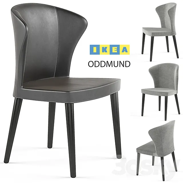 Oddmund Ikea Chairs 3ds Max