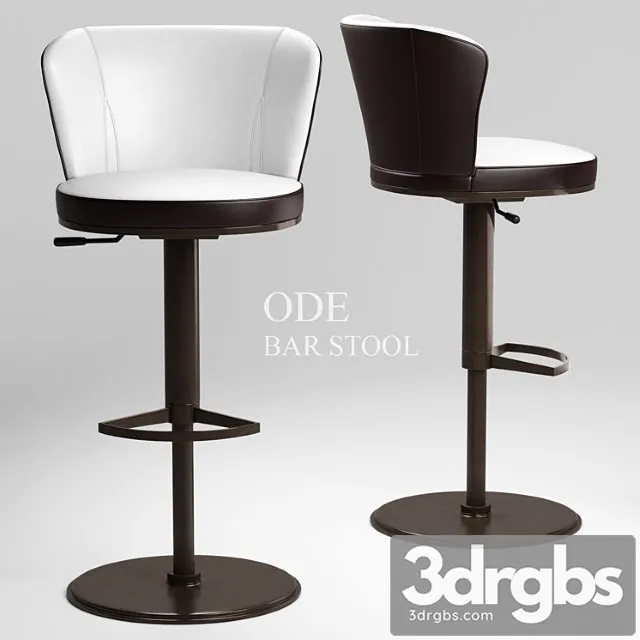 Ode Bar Stool Giorgetti 2 3dsmax Download