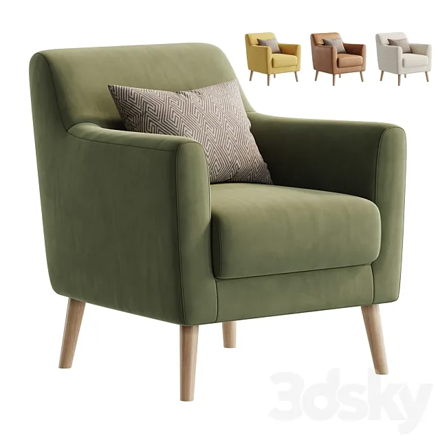 Odense Armchair by Divan.ru 3ds Max
