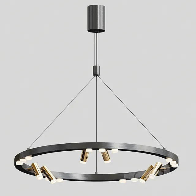 Odeon chandelier 3DS Max Model