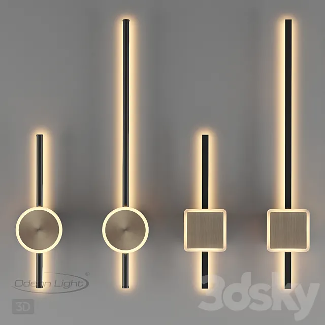 Odeon Light 4256 _ 12WL 4256 _ 18WL 4257 _ 12WL 4257 _ 18WL STILO 3DS Max Model