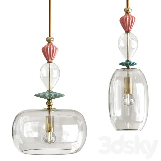 ODEON LIGHT 4855 1B 1A BIZET 3ds Max