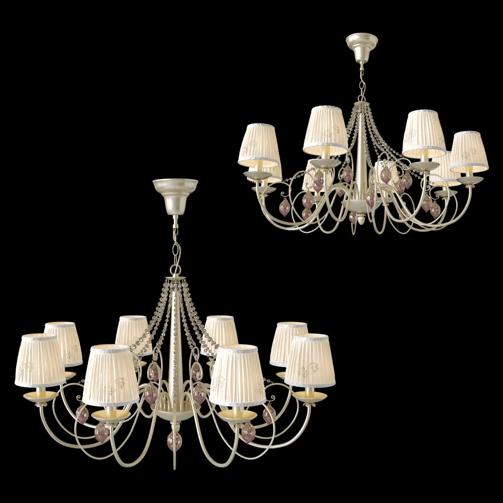 Odeon Light – Chandelier Adriana 3922/8 3ds Max
