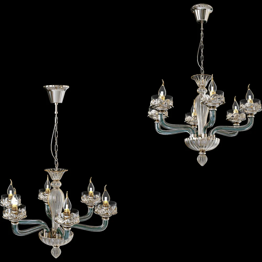Odeon Light – Chandelier Barclay 4001/6 3ds Max