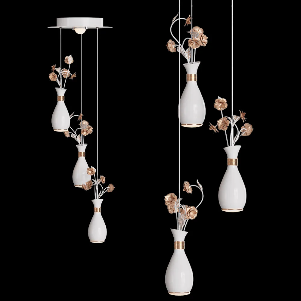 Odeon Light – Chandelier Carolis 4035/18L 3ds Max