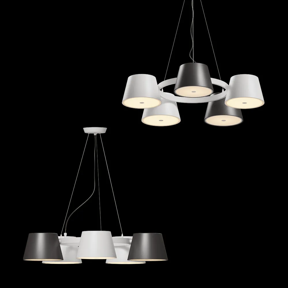 Odeon Light – Chandelier Charlie 3992/5 3ds Max