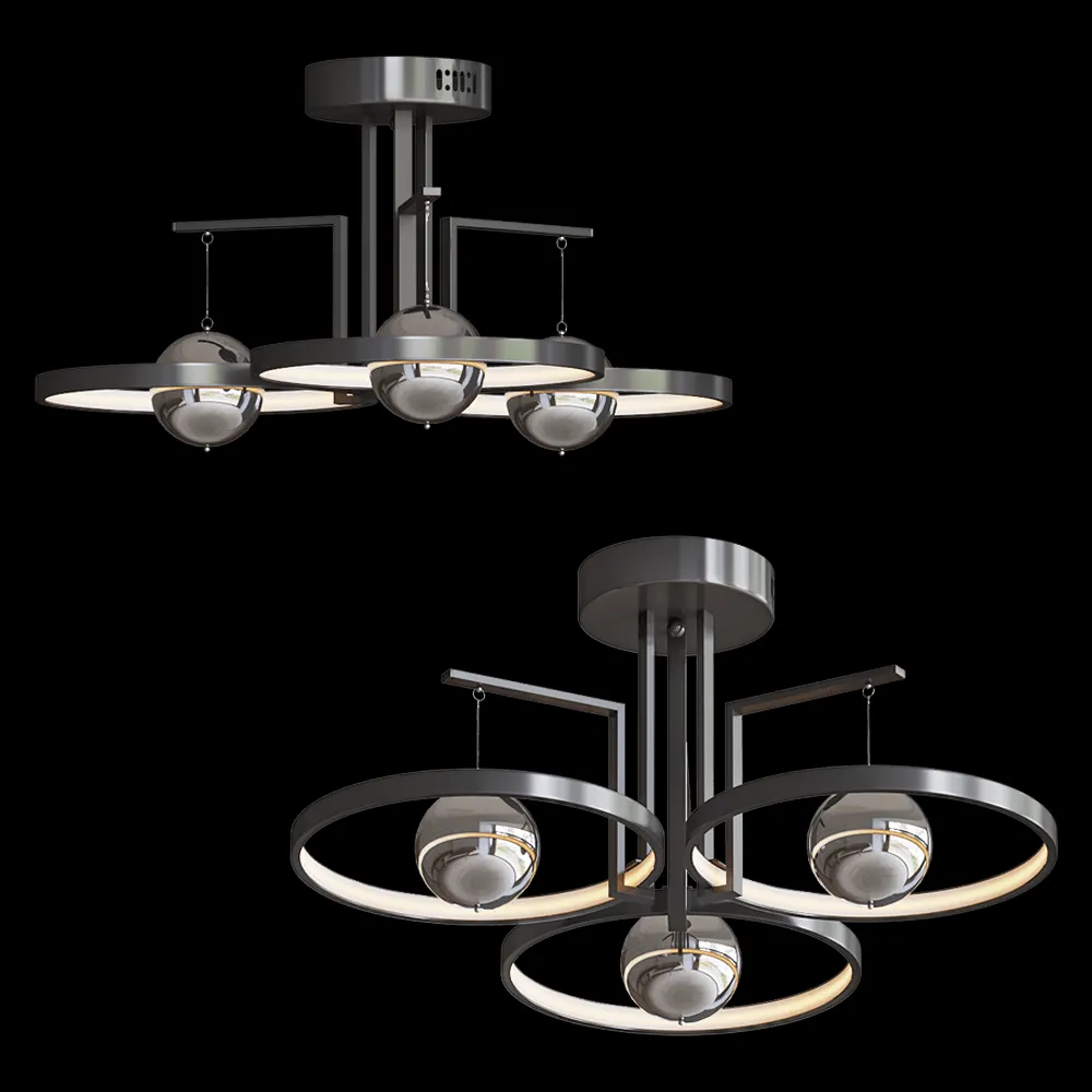 Odeon Light – Chandelier Lond 4031/40CL 3ds Max