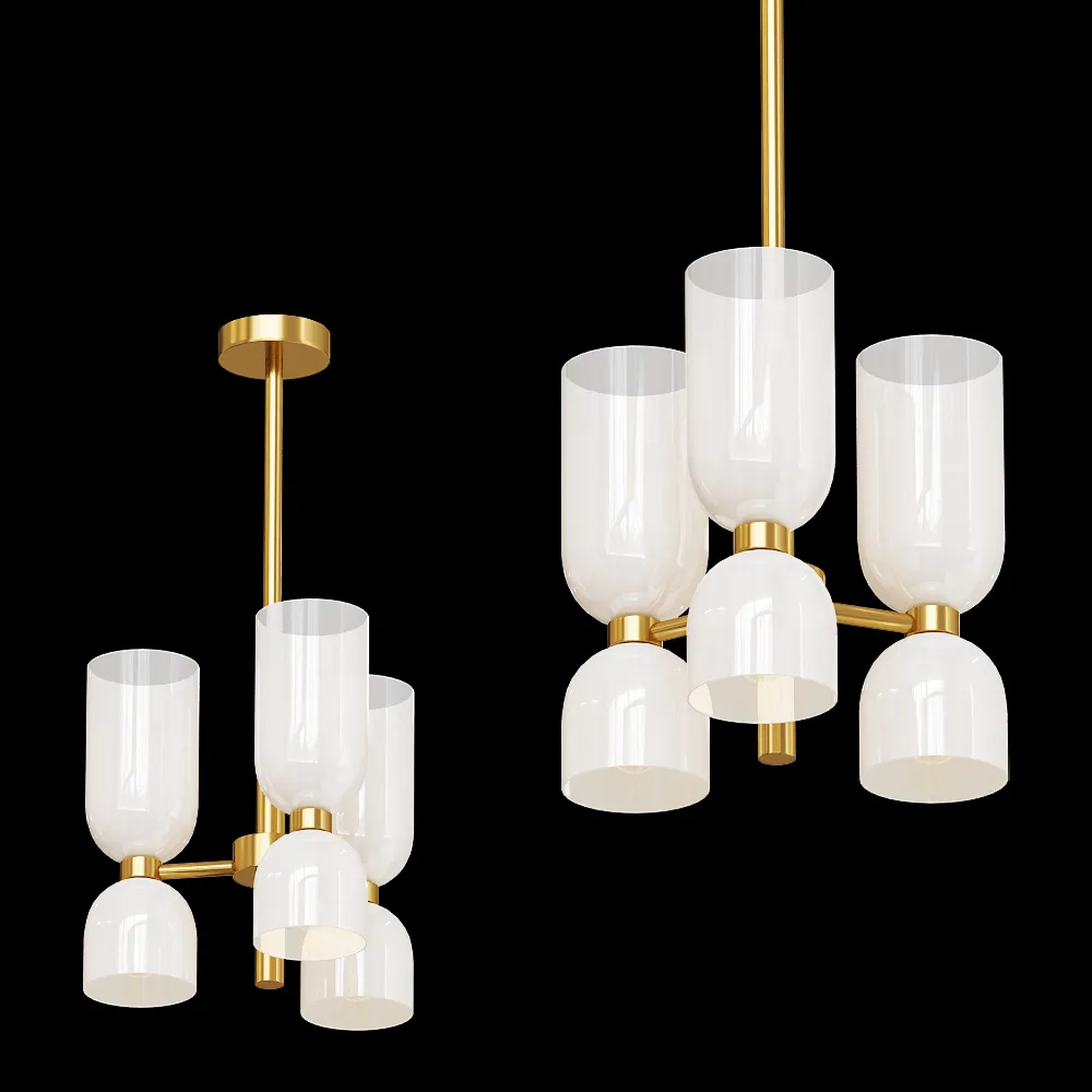 Odeon Light – Chandelier Orinoco 4798/6 3ds Max