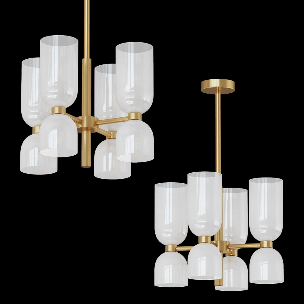 Odeon Light – Chandelier Orinoco 4798/8 3ds Max