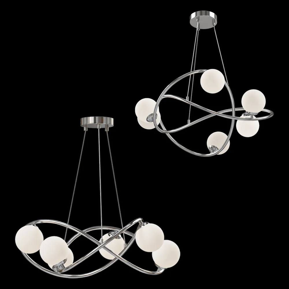 Odeon Light – Chandelier Slota 4807/6 3ds Max