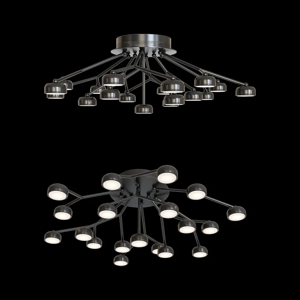 Odeon Light – Chandelier Stardust 3865/80CL 3ds Max