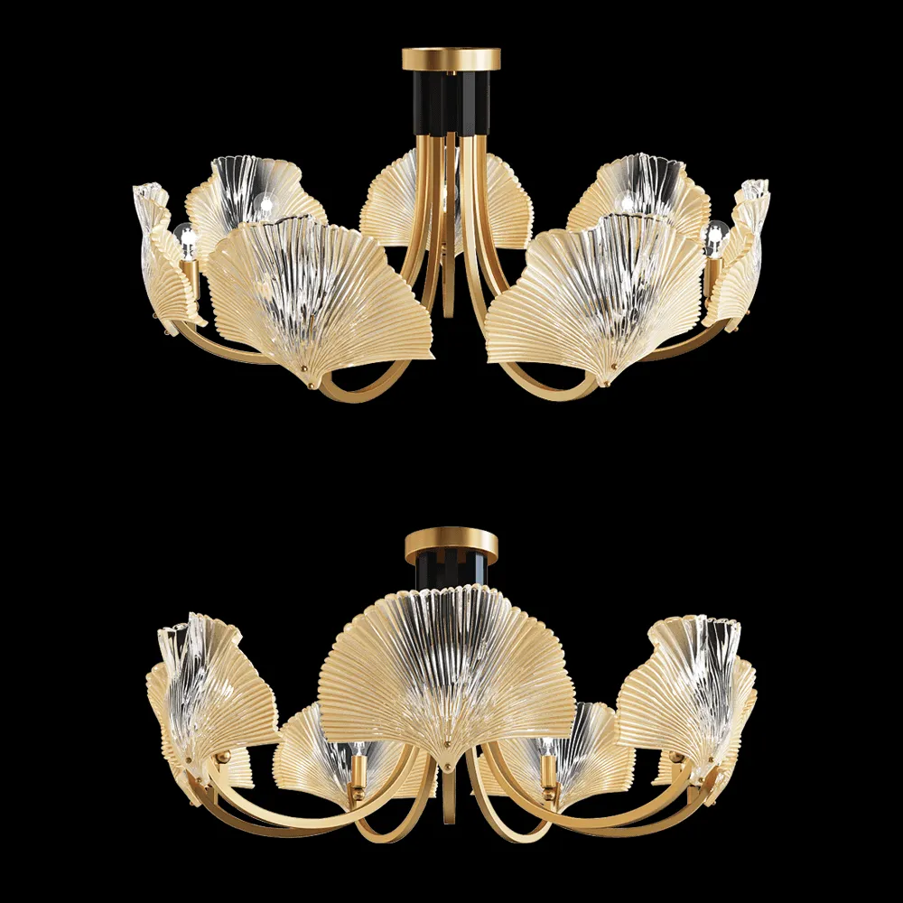 Odeon Light – Chandelier Ventaglio 4870/7 3ds Max