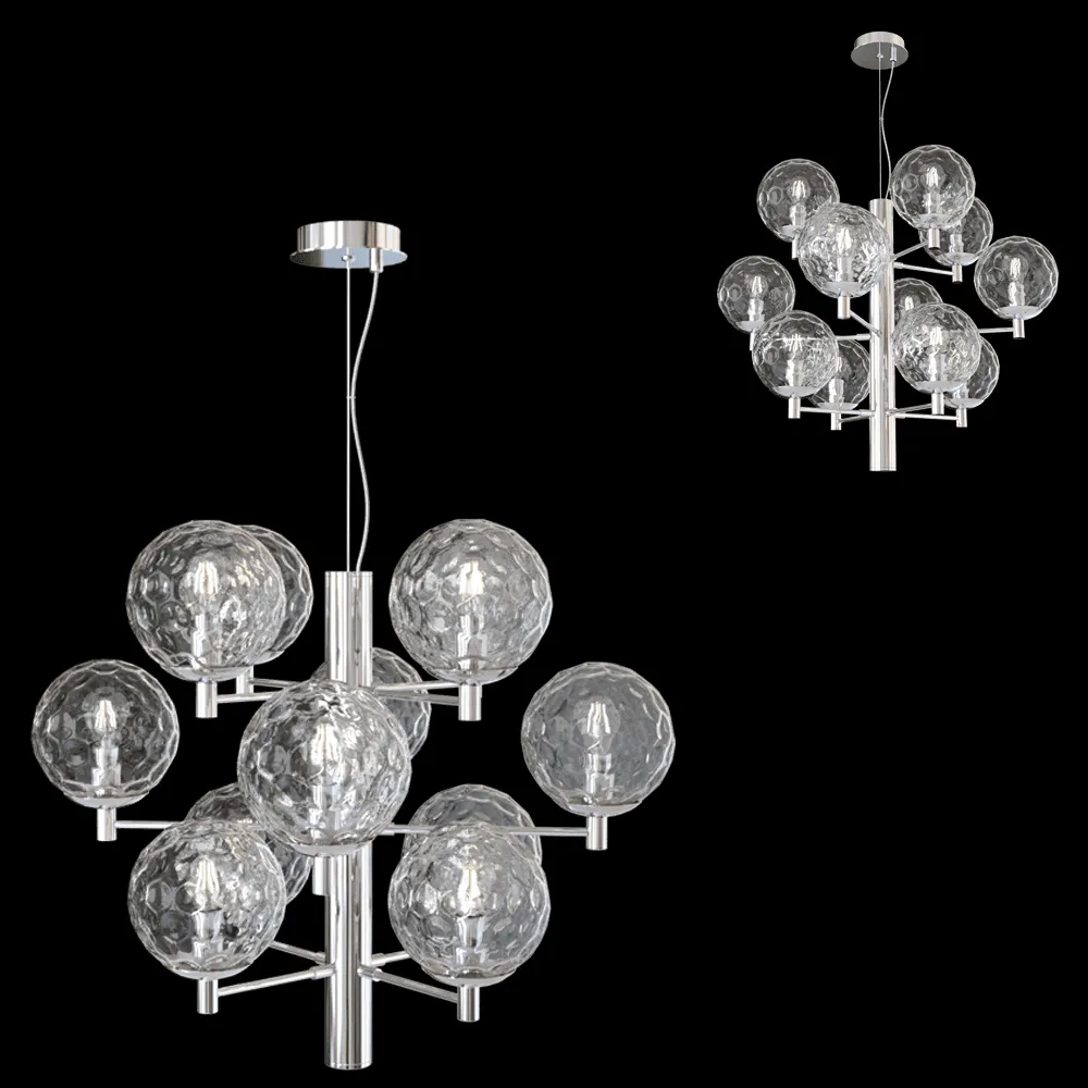Odeon Light – Chandelier Verasa 4982/12 3ds Max