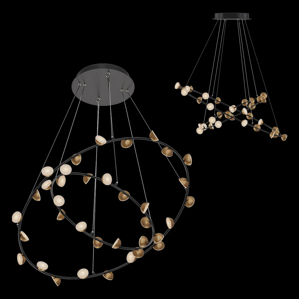 Odeon Light – Chandelier Verica 4156/99L 3ds Max