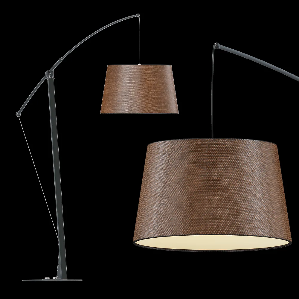 Odeon Light – Floor lamp Bronx 4061/1F 3ds Max