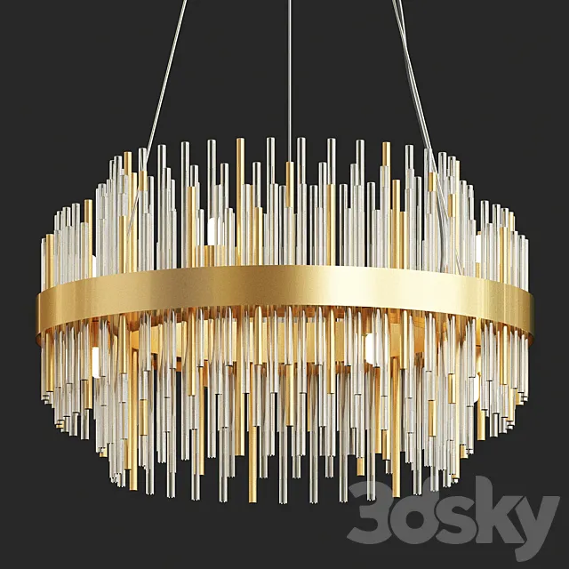 Odeon Light Ida Chandelier 3DS Max Model