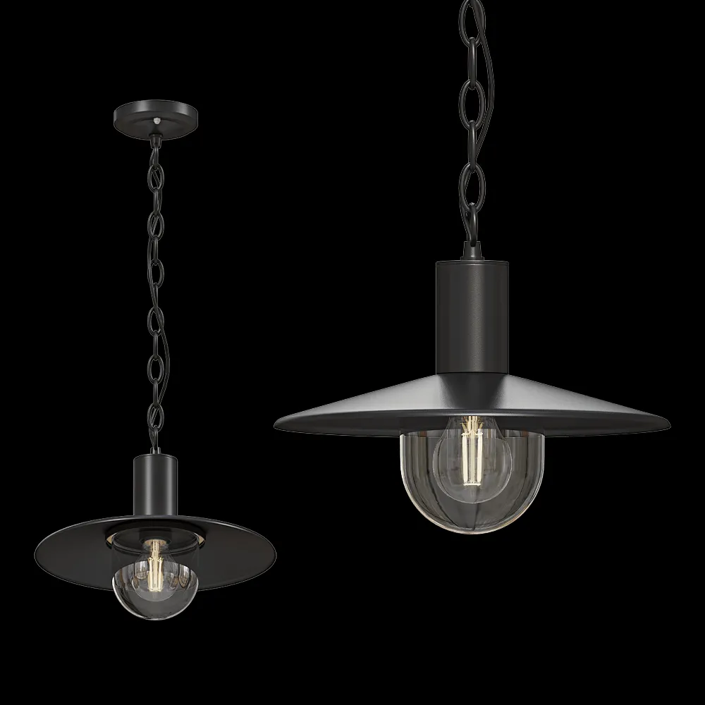 Odeon Light – Outdoor pendant lamp Furcadia 4833/1 3ds Max
