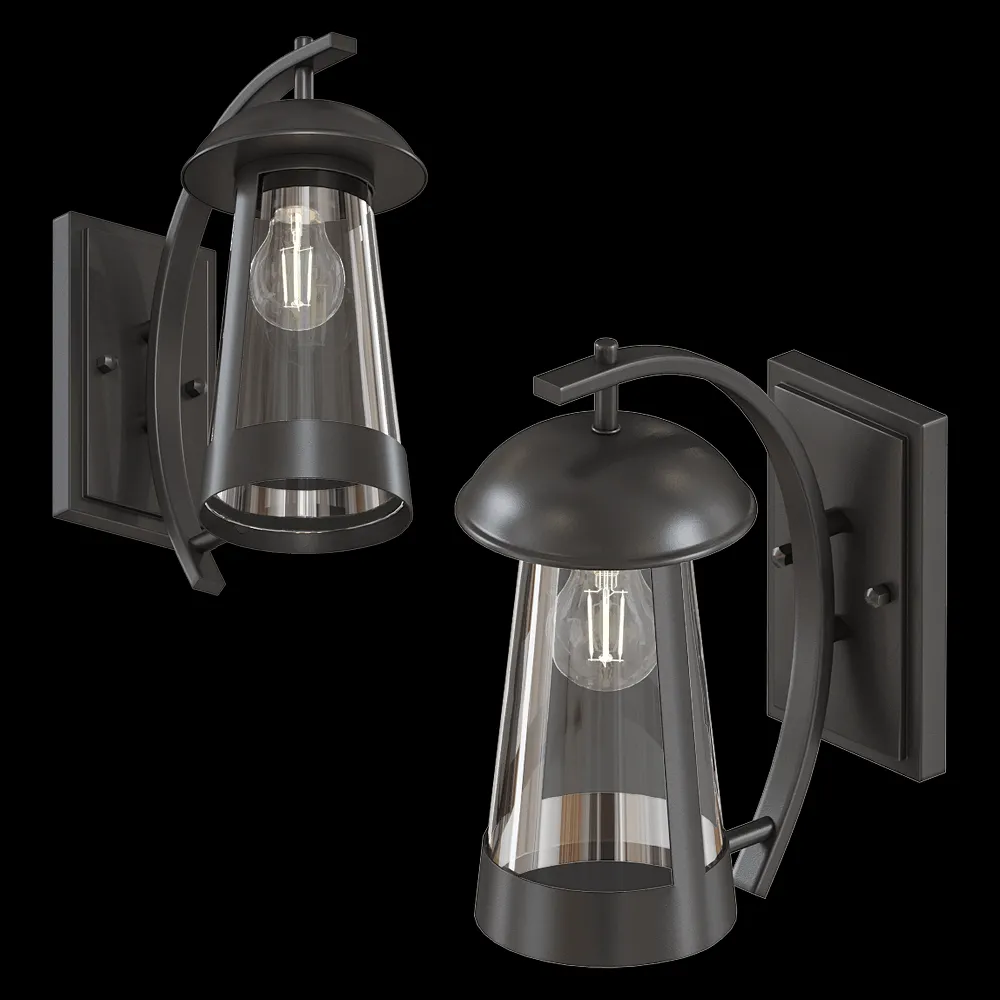 Odeon Light – Outdoor wall lamp Kalpi 4837/1W 3ds Max