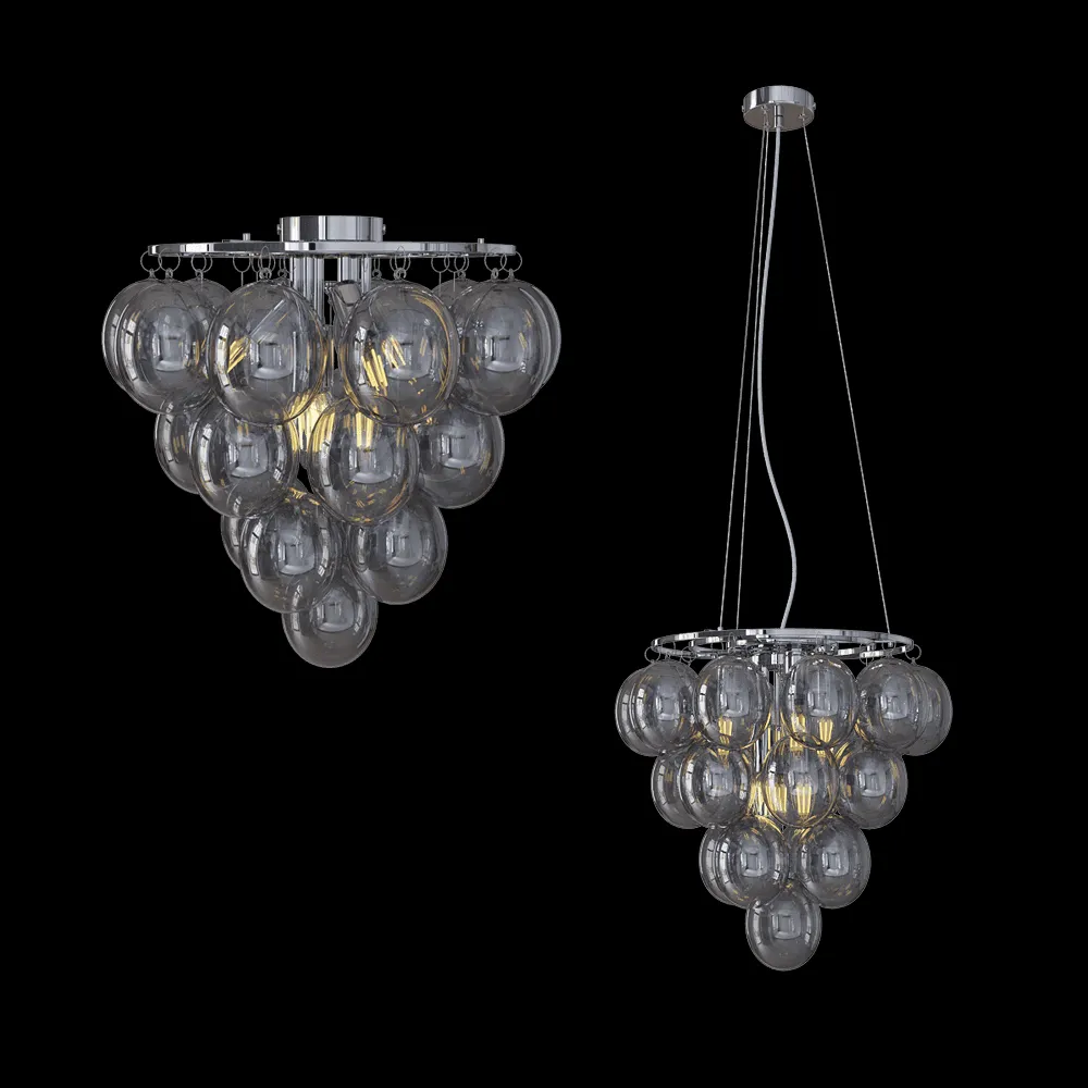 Odeon Light – Pendant lamp Grape 4797 3ds Max