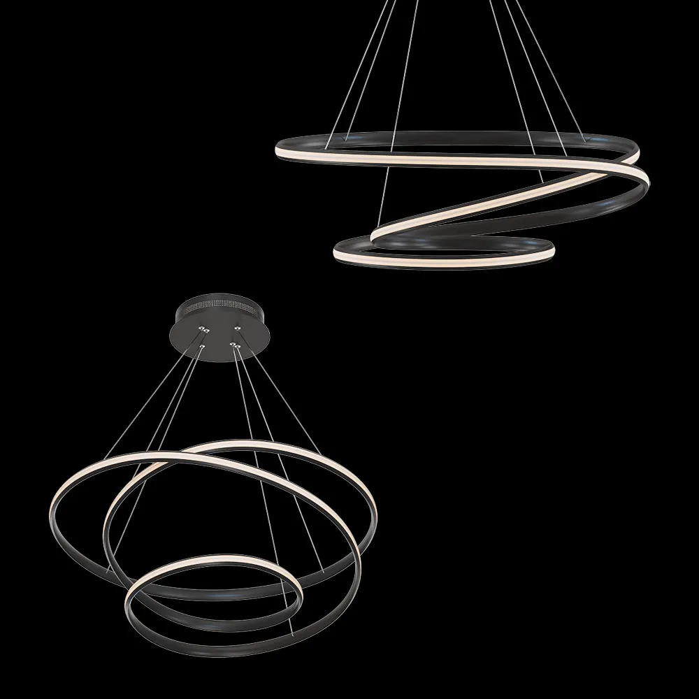 Odeon Light – Pendant lamp Orbit 3864/85L 3ds Max