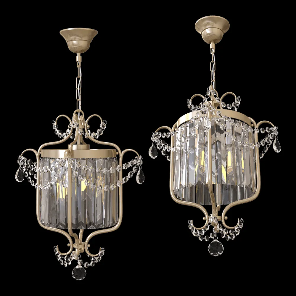 Odeon Light – Pendant lamp Sharm 4686/3 3ds Max