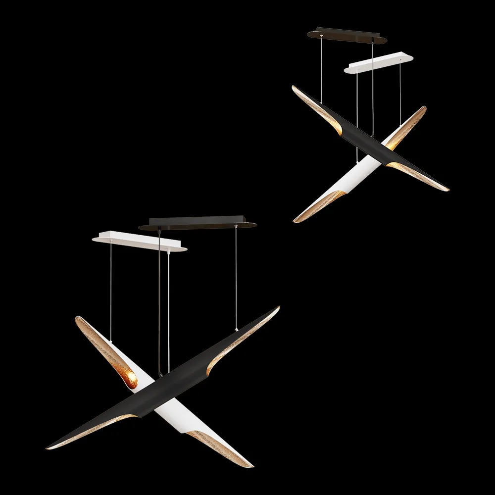 Odeon Light – Pendant lamp Whitney 3816/50G 3ds Max