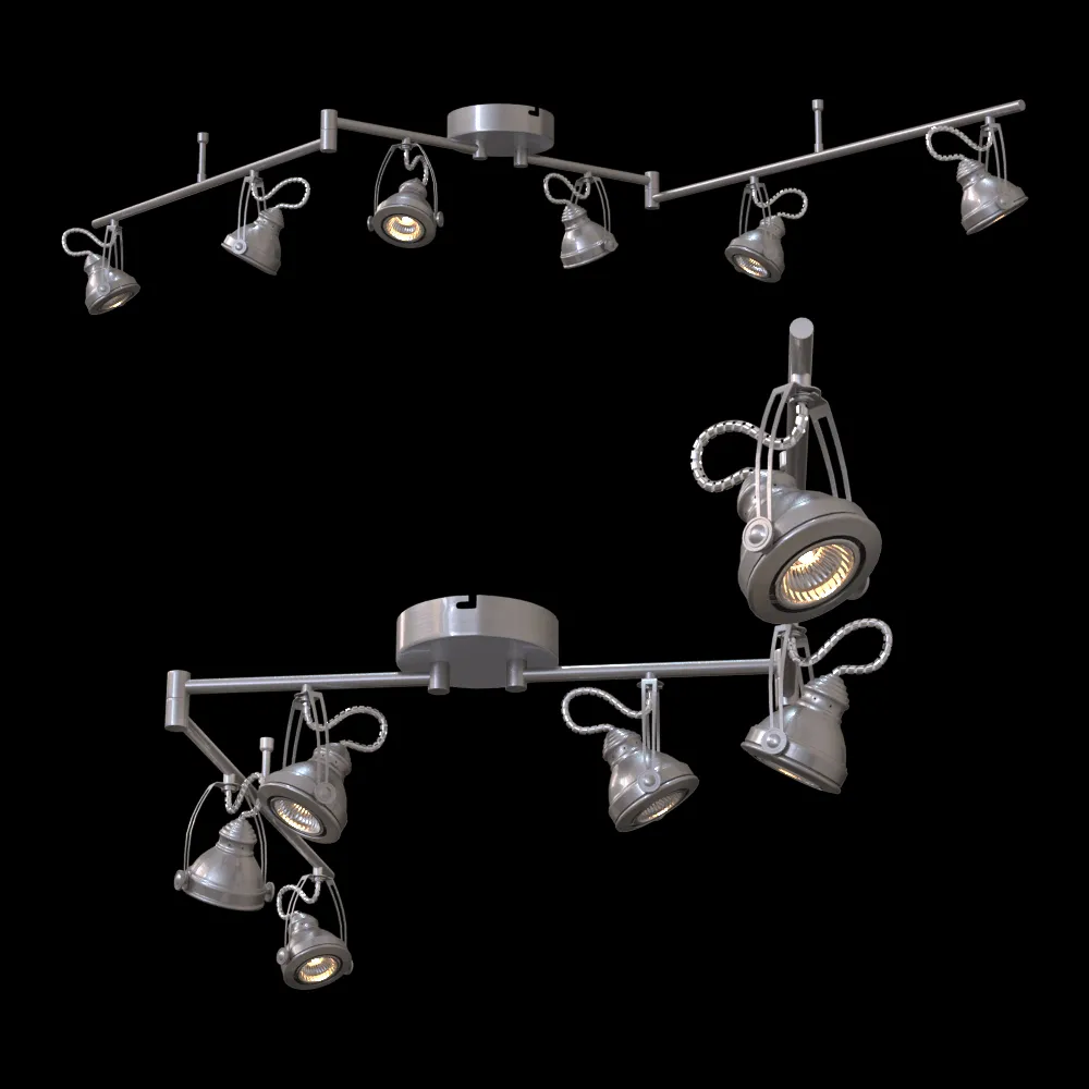 Odeon Light – Spotlight BRETA 3807/6C 3ds Max