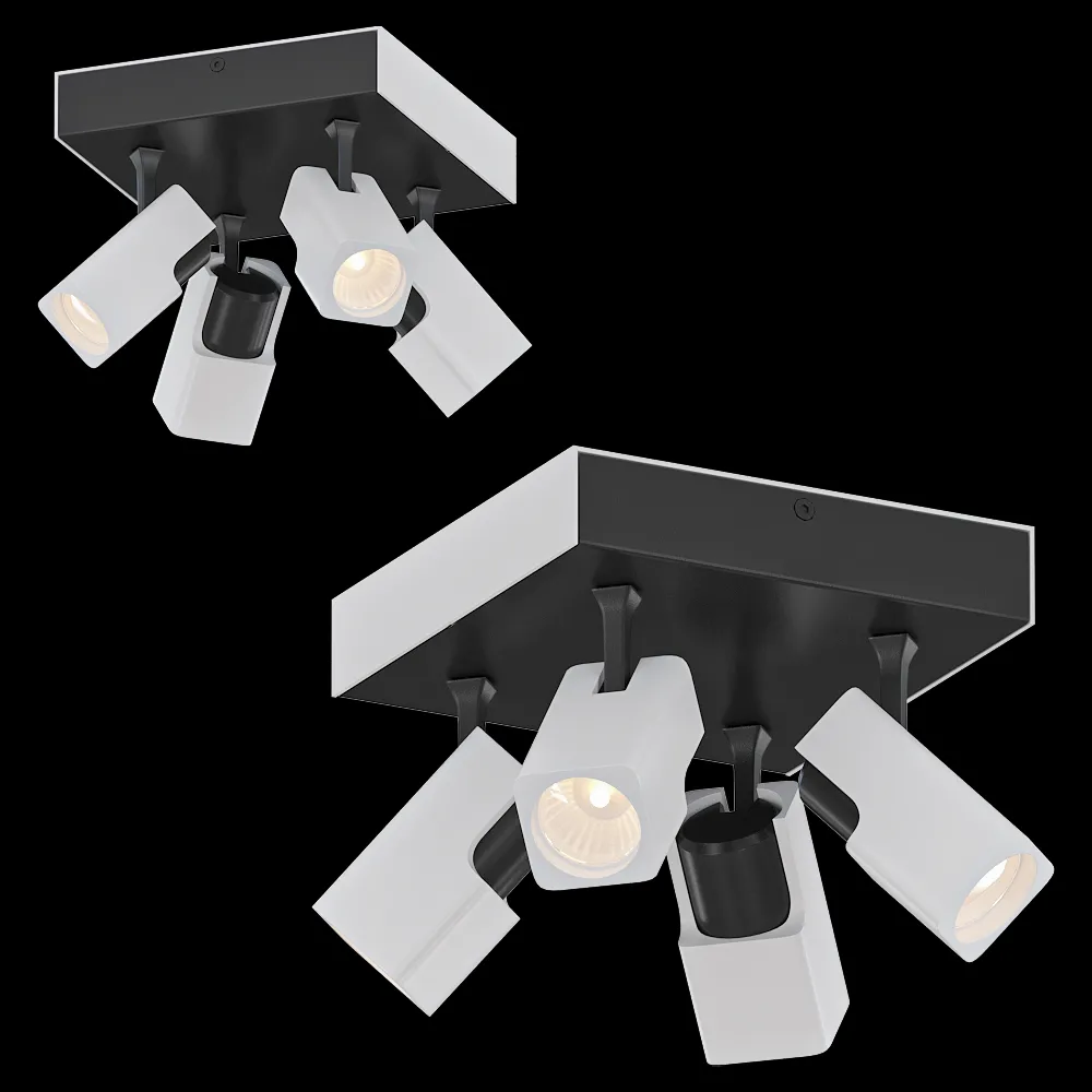 Odeon Light – Spotlight Daravis 3491/4CA 3ds Max