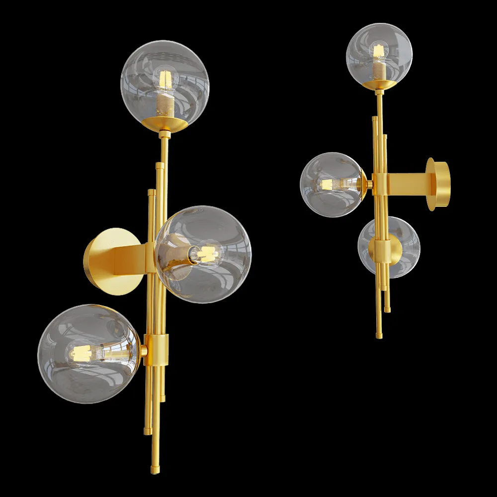 Odeon Light – Wall lamp Brazeri 4799/3W 3ds Max