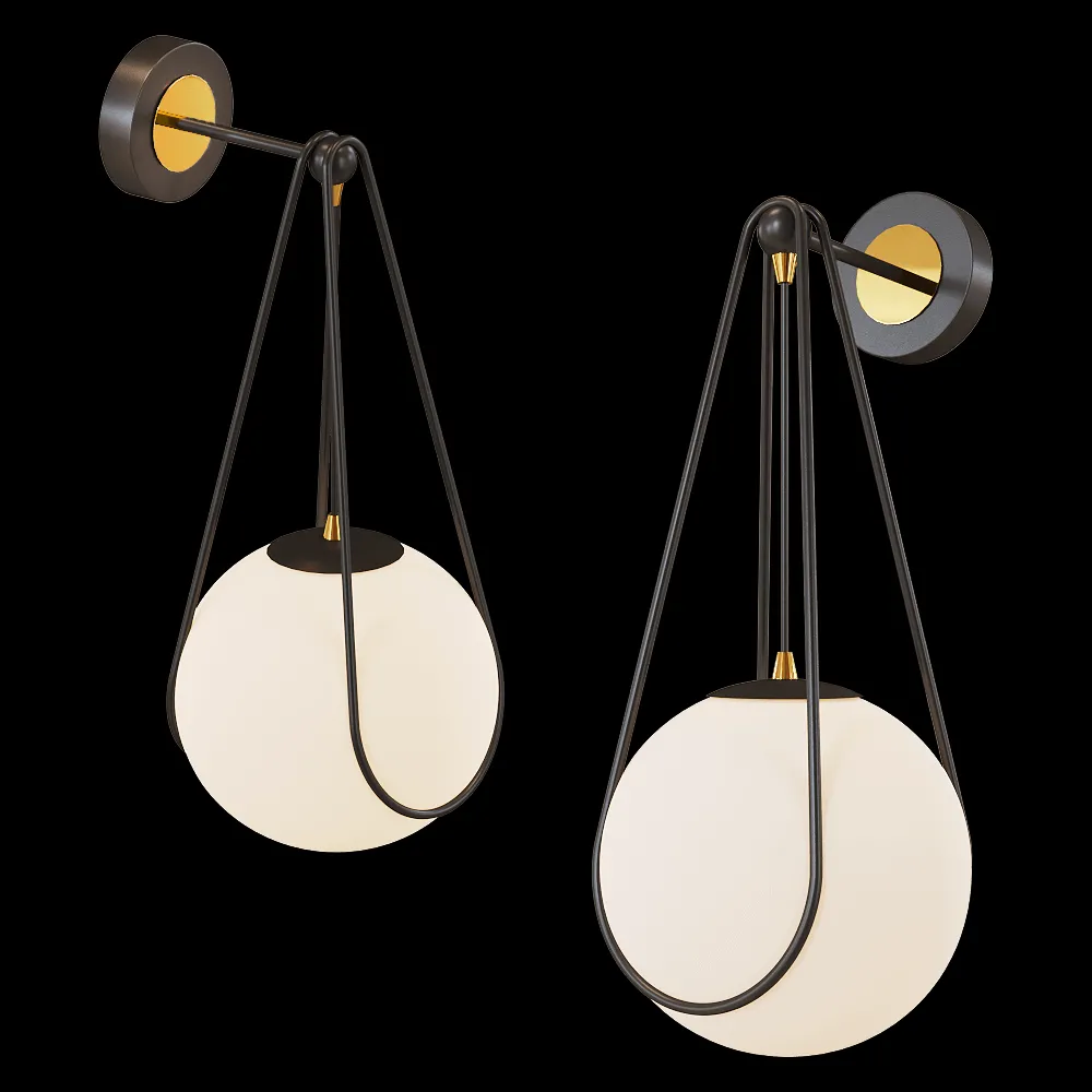 Odeon Light – Wall lamp Carol 4268/1W 3ds Max