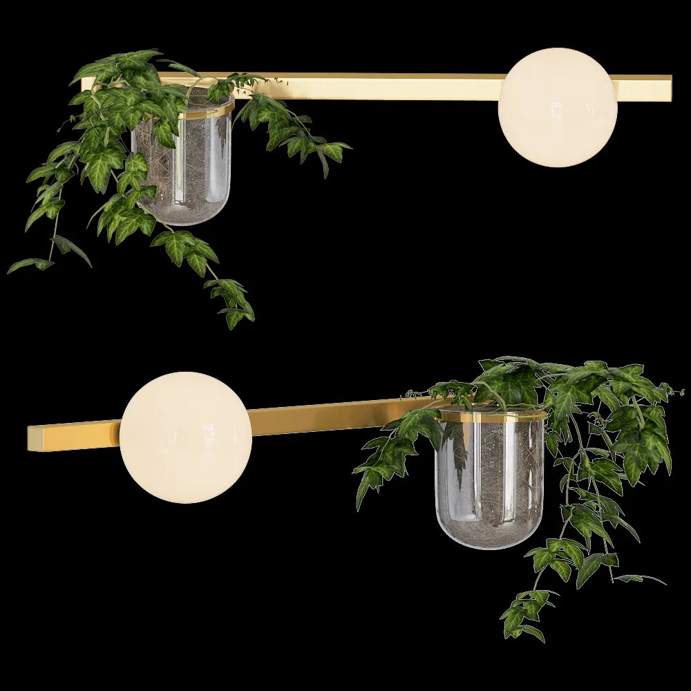 Odeon Light – Wall lamp Flower 4682/1WA 3ds Max