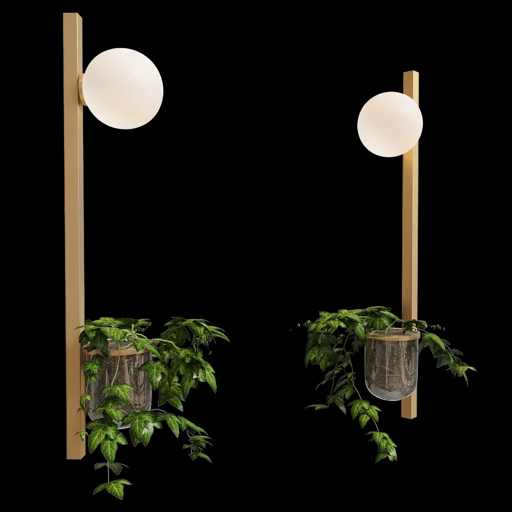 Odeon Light – Wall lamp Flower 4682/1WB 3ds Max