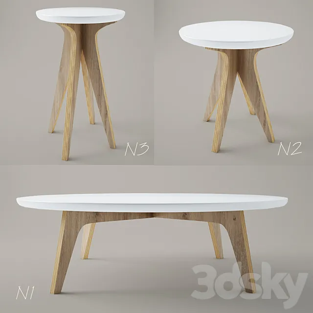 ODESD2 tables 3DSMax File