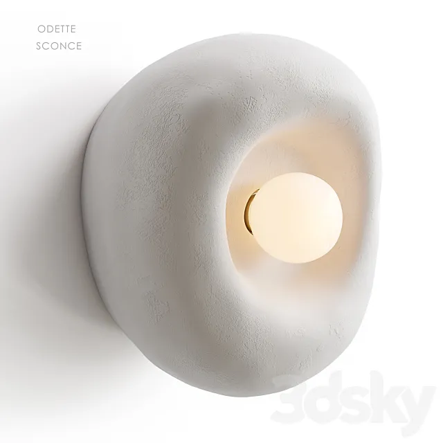 Odette sconce 3DS Max Model