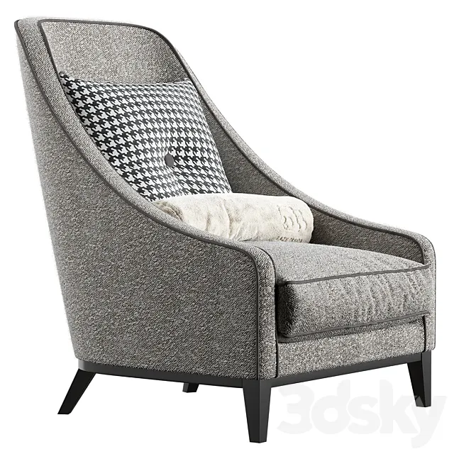 ODIN armchair 3ds Max