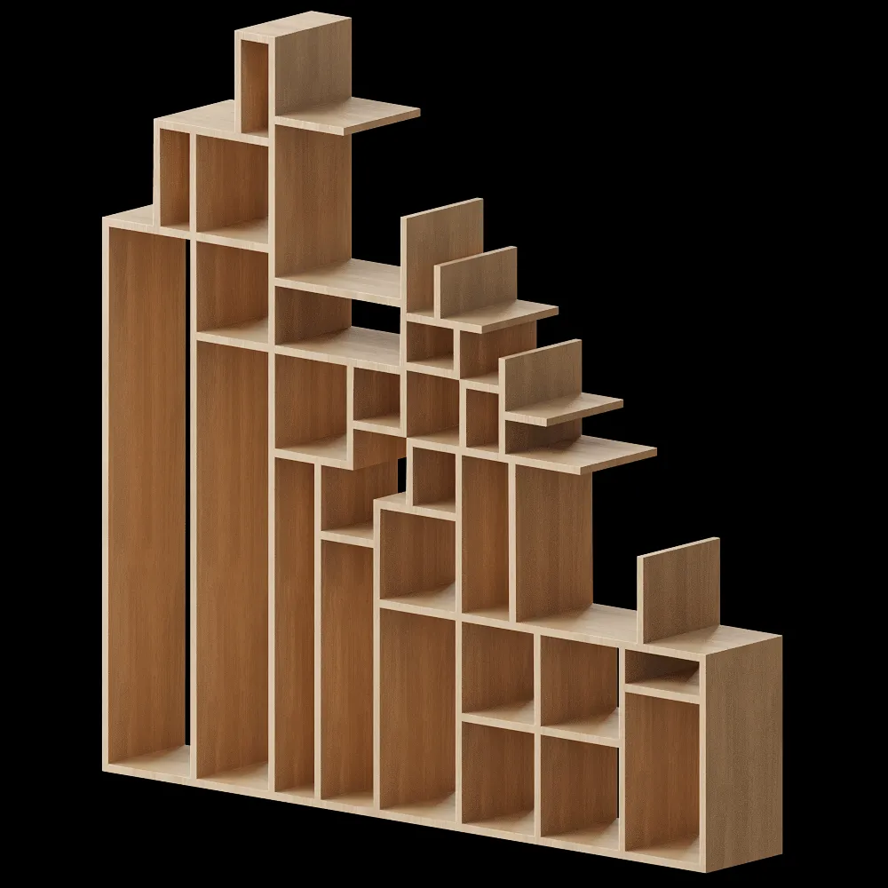 ODINGENIY – Shelving unit Grivuaz 3ds Max