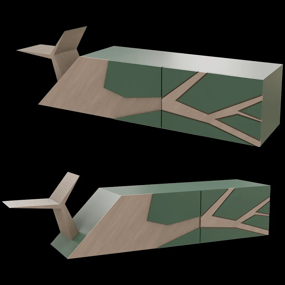 ODINGENIY – Sideboard Loria 3ds Max