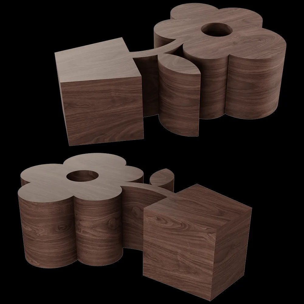 ODINGENIY – Table Flower in a pot 3ds Max