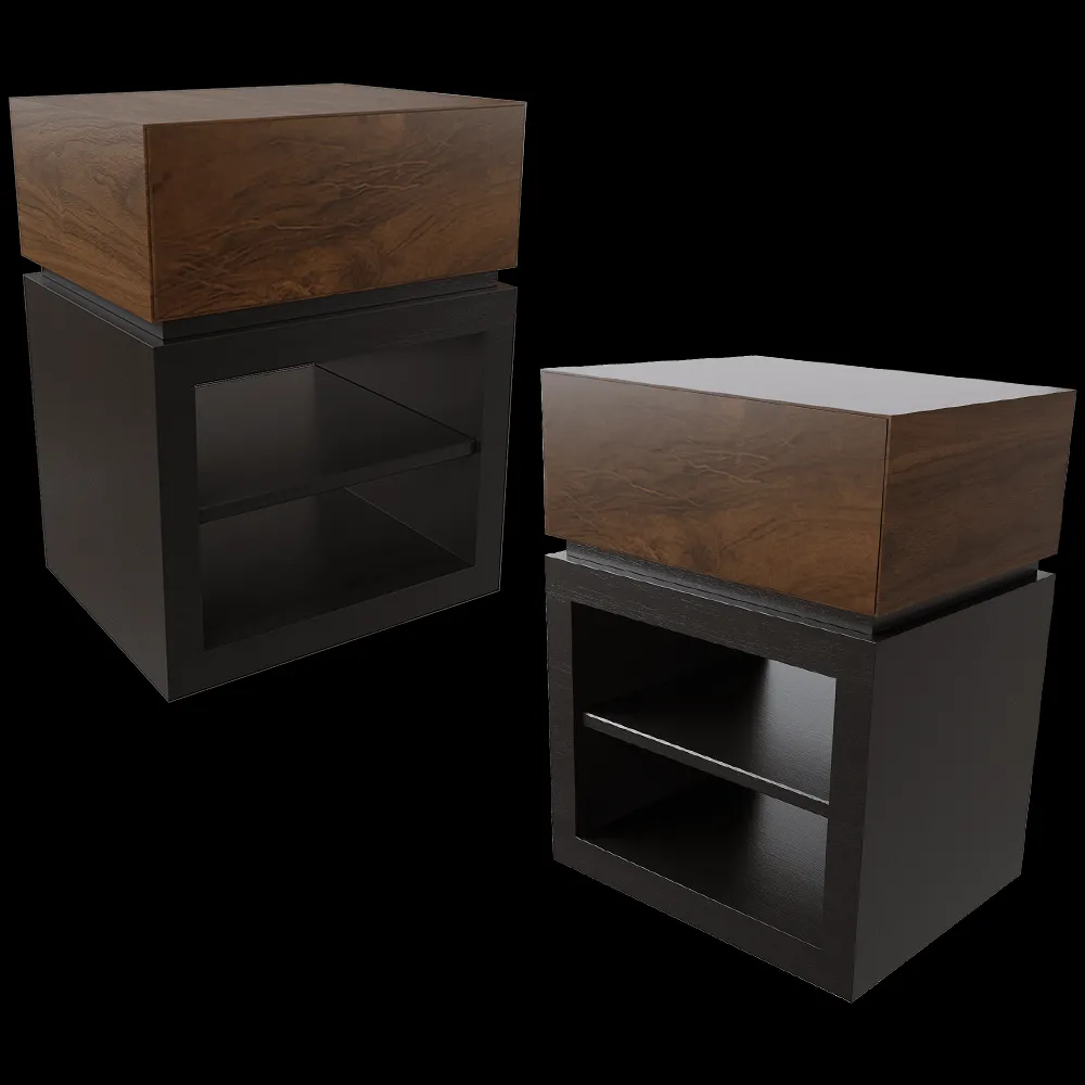 ODINGENIY – Table with shelf «Link» bedside 3ds Max