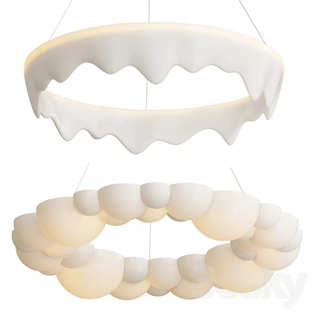 Odly Chandeliers SC 3ds Max