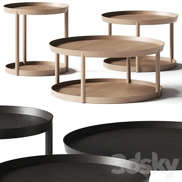 Offecct Archipelago Coffee Tables 3DS Max Model